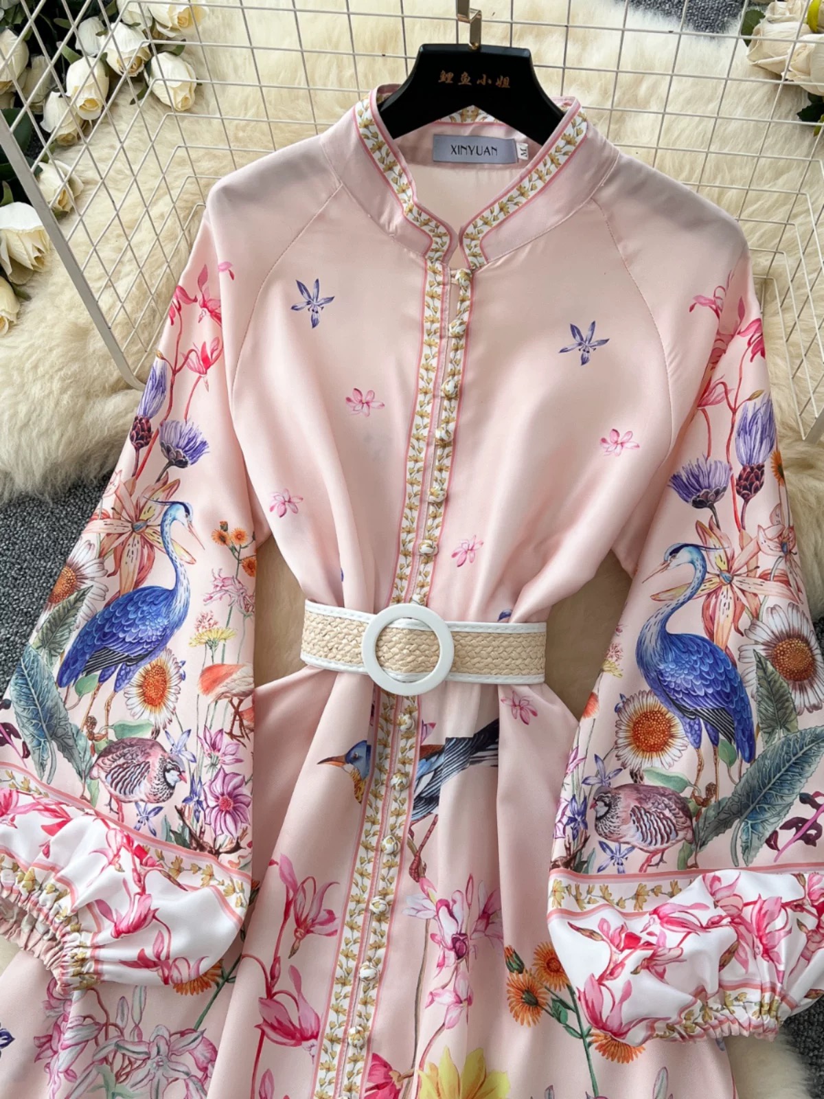 Love letter print dress ED179 images